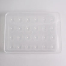 Plastic Egg 24 Grid Storage Container Holder for Refrigerator Egg Tray Holds 24 Eggs (1 Pc)