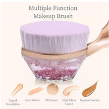 Glitter Cosmetic Brush with Starry Gel Base (1 Pc)