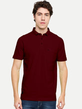 MUDO Men's Polo Collar Half Sleeves T-Shirt | Casual Blended Cotton Polo Style Tee for Office, Casual and Vacation (Size S to 5XL)