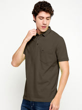 MUDO Men's Polo Collar Half Sleeves T-Shirt | Casual Blended Cotton Polo Style Tee for Office, Casual and Vacation (Size S to 5XL)