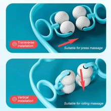 Premium Dual Roller Neck and Shoulder Massager (1 Pc)