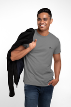 Mudo Round Neck T-shirt For Men, Cotton Fabric